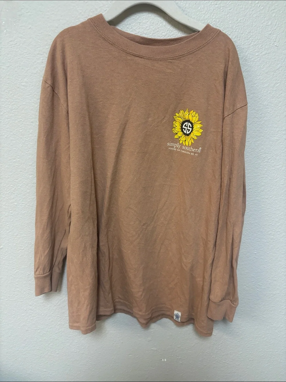 Simply Southern Cow Graphic Long Sleeve Tee